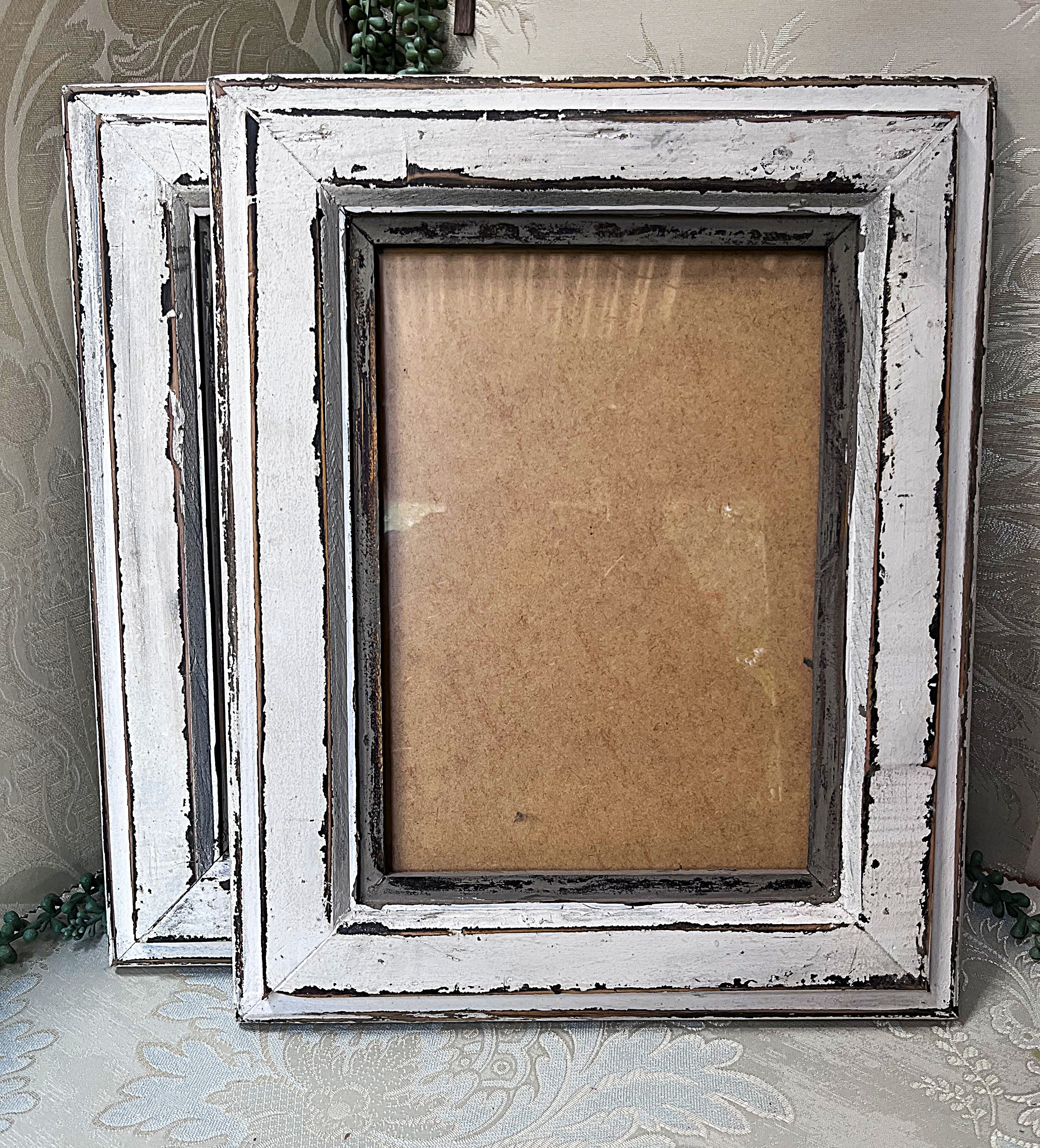 Frames: Luna Designs Reclaimed White Wood Picture Frames, 2