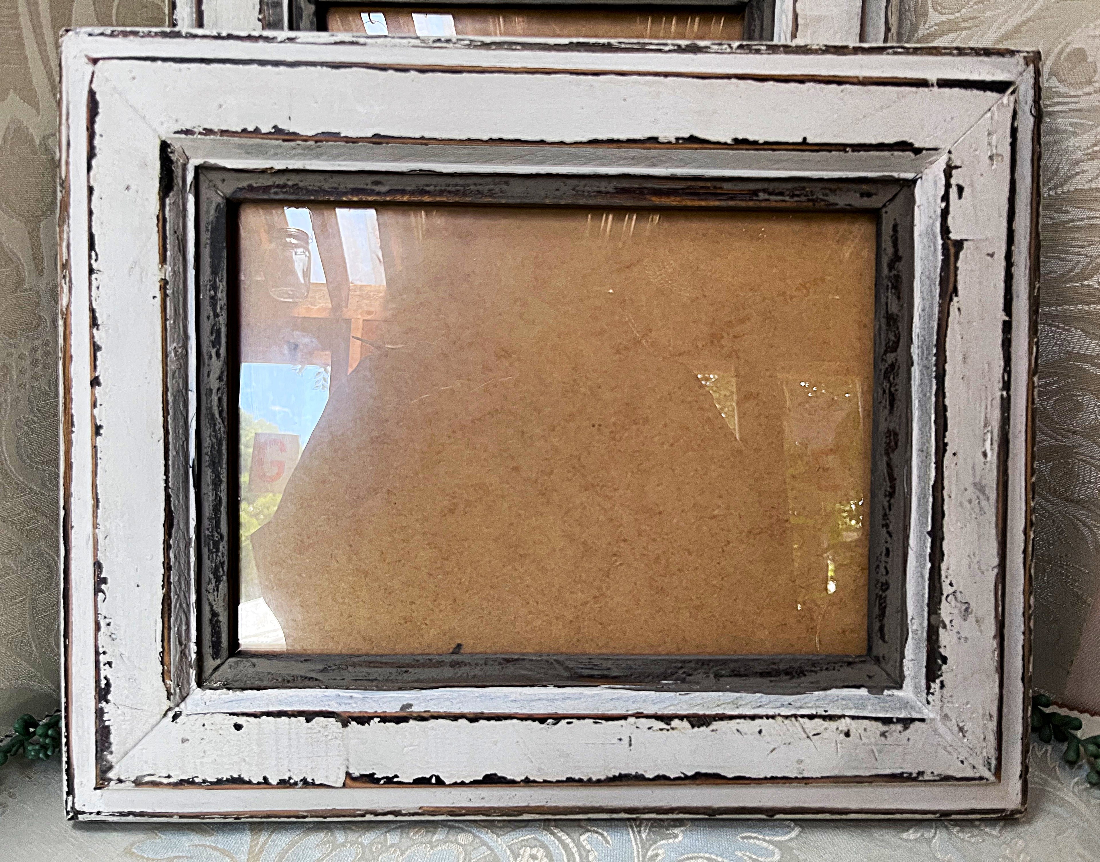 Frames: Luna Designs Reclaimed White Wood Picture Frames, 2