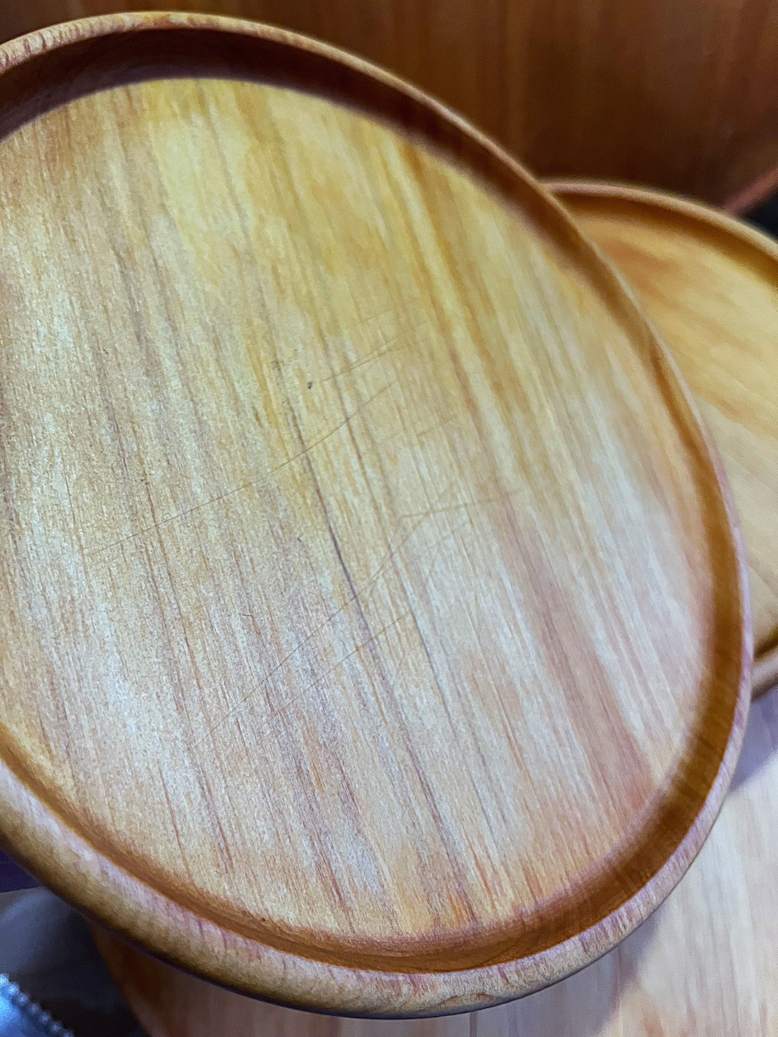 Dinnerware: MCM Solid Teak Modular Serving Set, 17