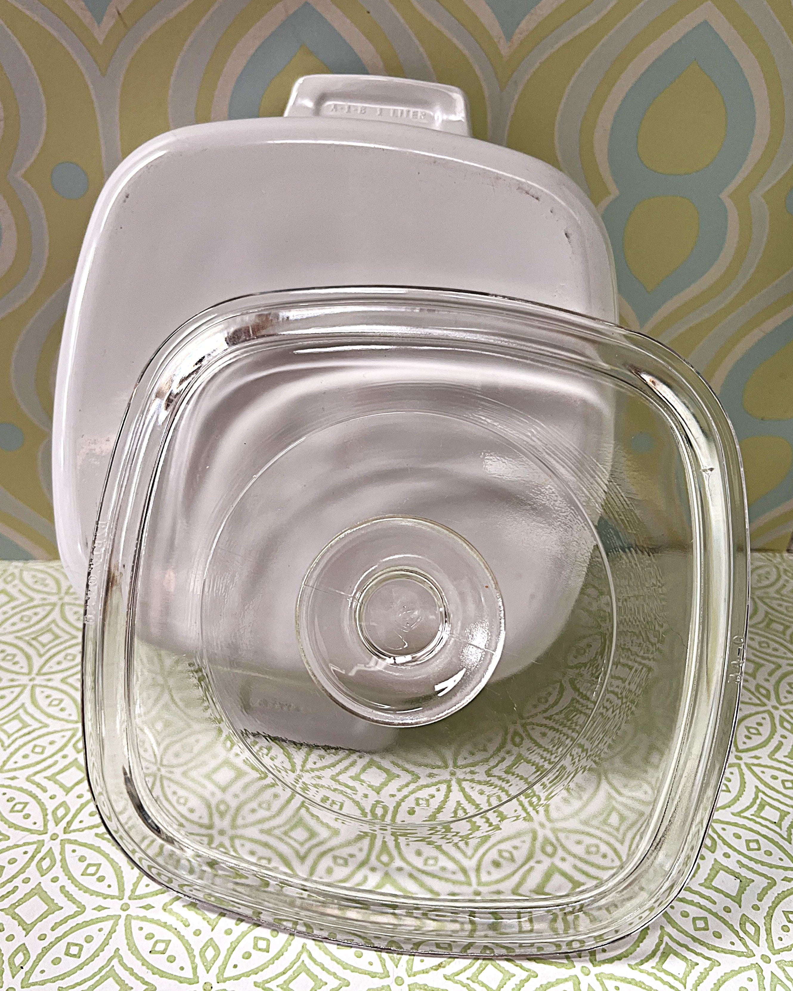 CorningWare: Blue Cornflower: A-1-B Lidded Casserole