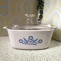 CorningWare: Blue Cornflower: P-1.5-B Lidded Casserole