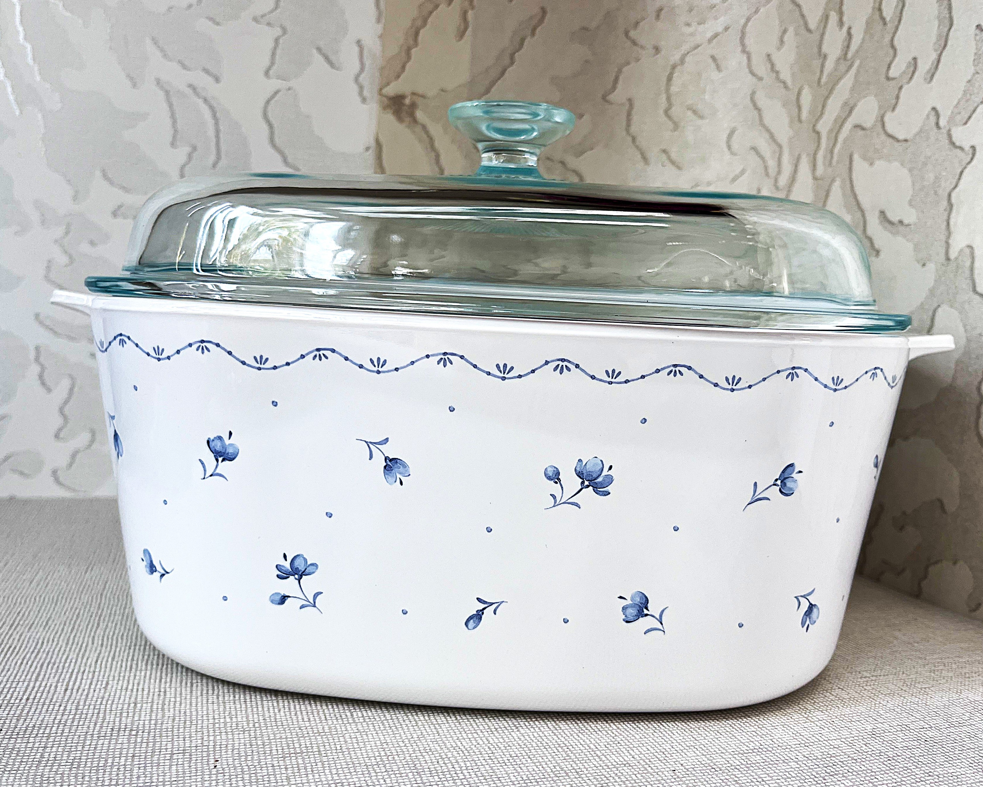 CorningWare: Provincial Blue: A-5-B Lidded Casserole