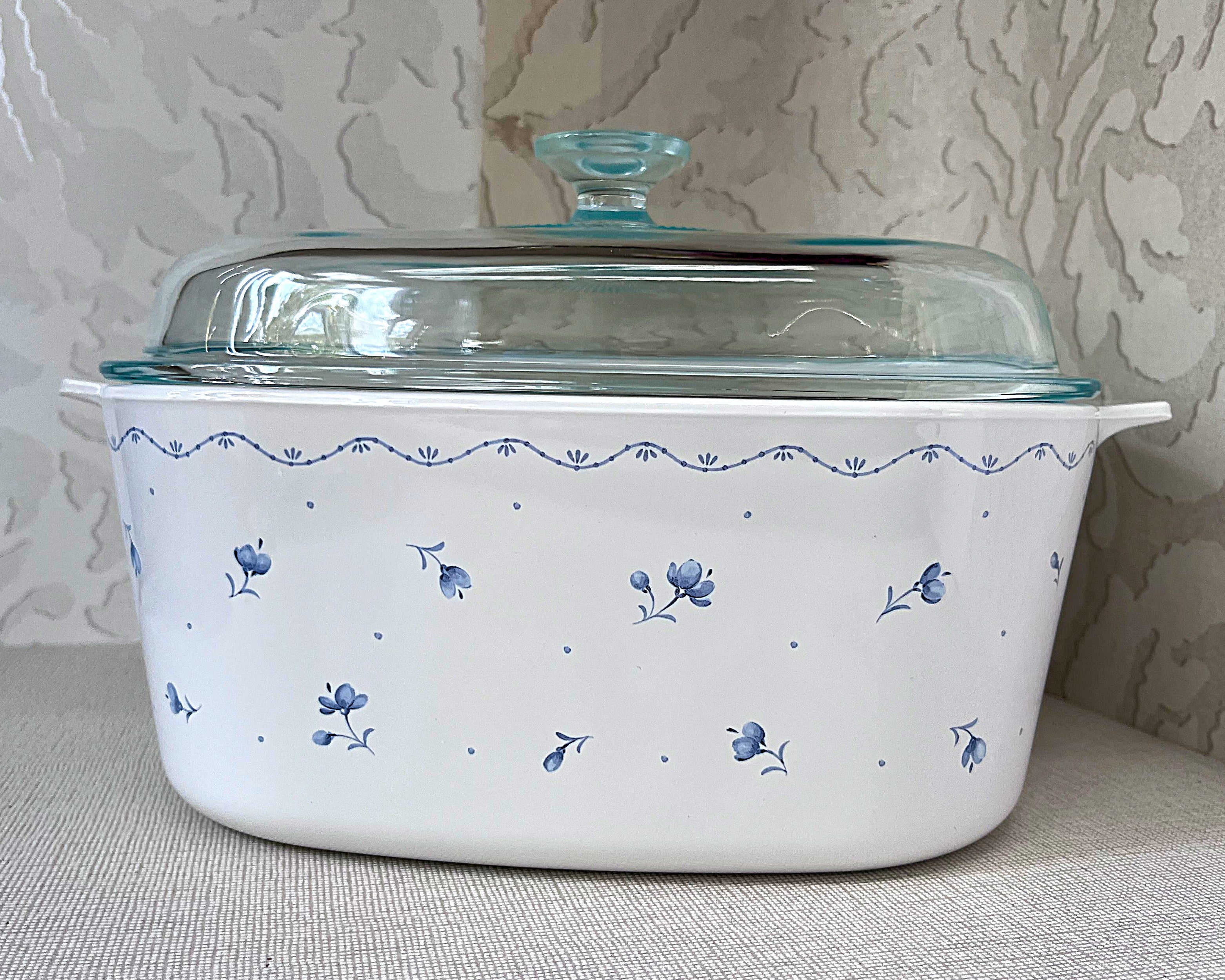 CorningWare: Provincial Blue: A-5-B Lidded Casserole