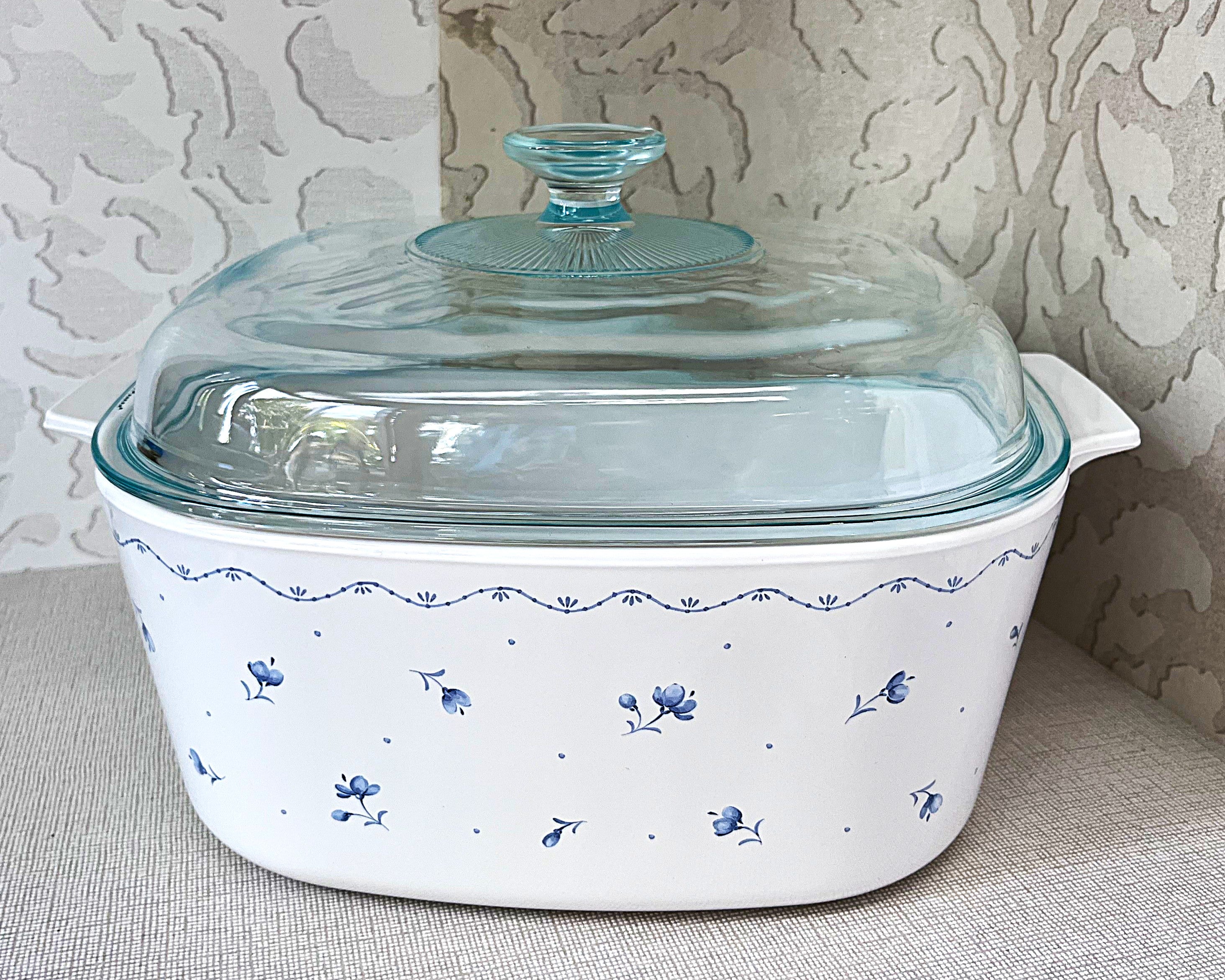 CorningWare: Provincial Blue: A-5-B Lidded Casserole