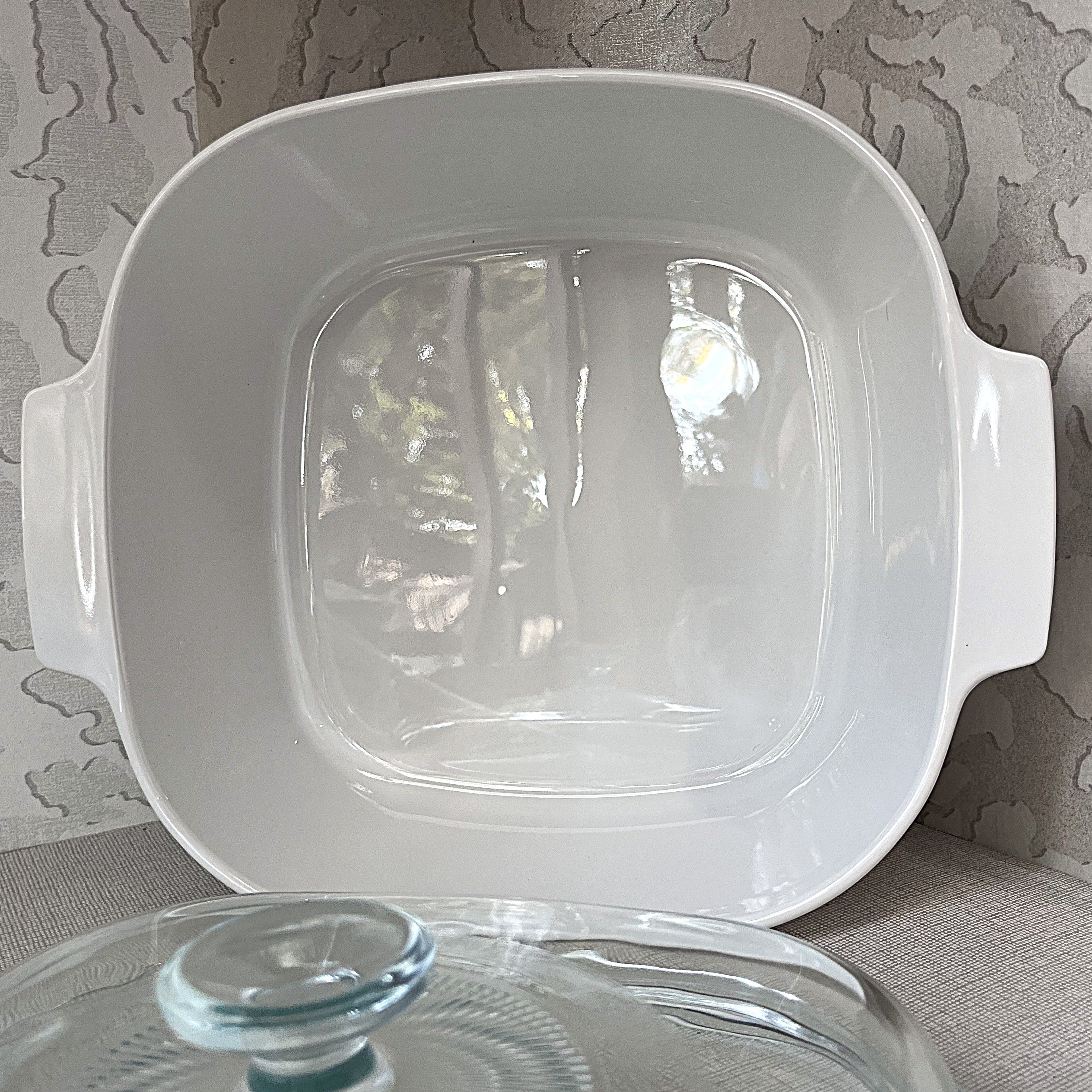 CorningWare: Purple Shadow Iris: A-5-B Lidded Casserole
