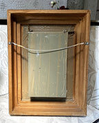Antiquities: Framed Blown Glass Unguentarium, Attributed Roman c.1st–3rd Century AD