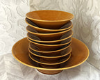 Master Potter: Anthony Shapiro - Signed Studio Pottery Salad Set