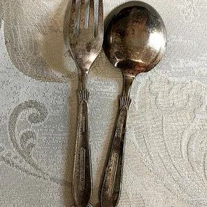 Cutlery: Art Deco Dessert Service, Set of 16