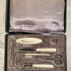 Manikuurstel: Antieke been, 1900's, 5