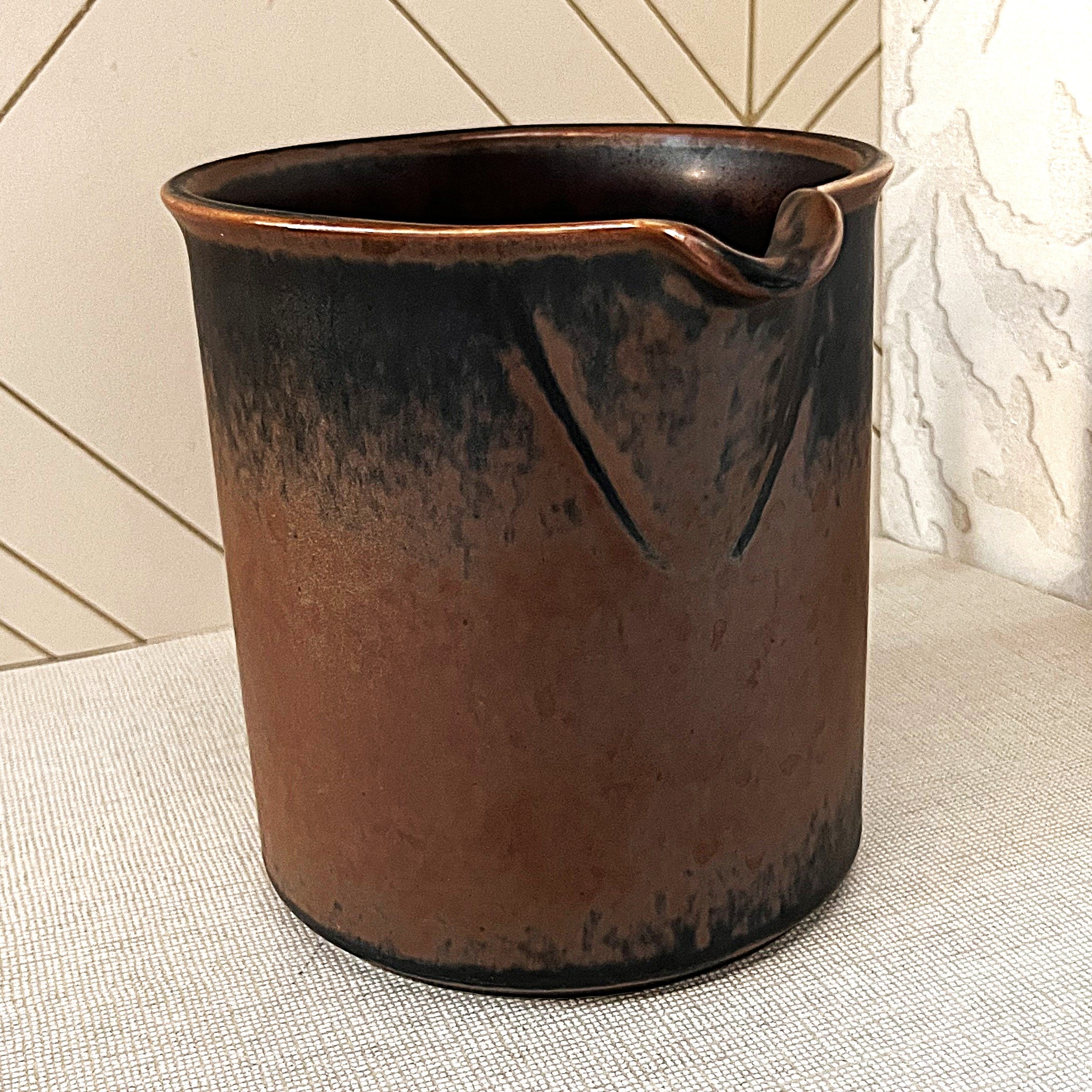 Tableware: Arabia Finland Ruska Stoneware Pitcher
