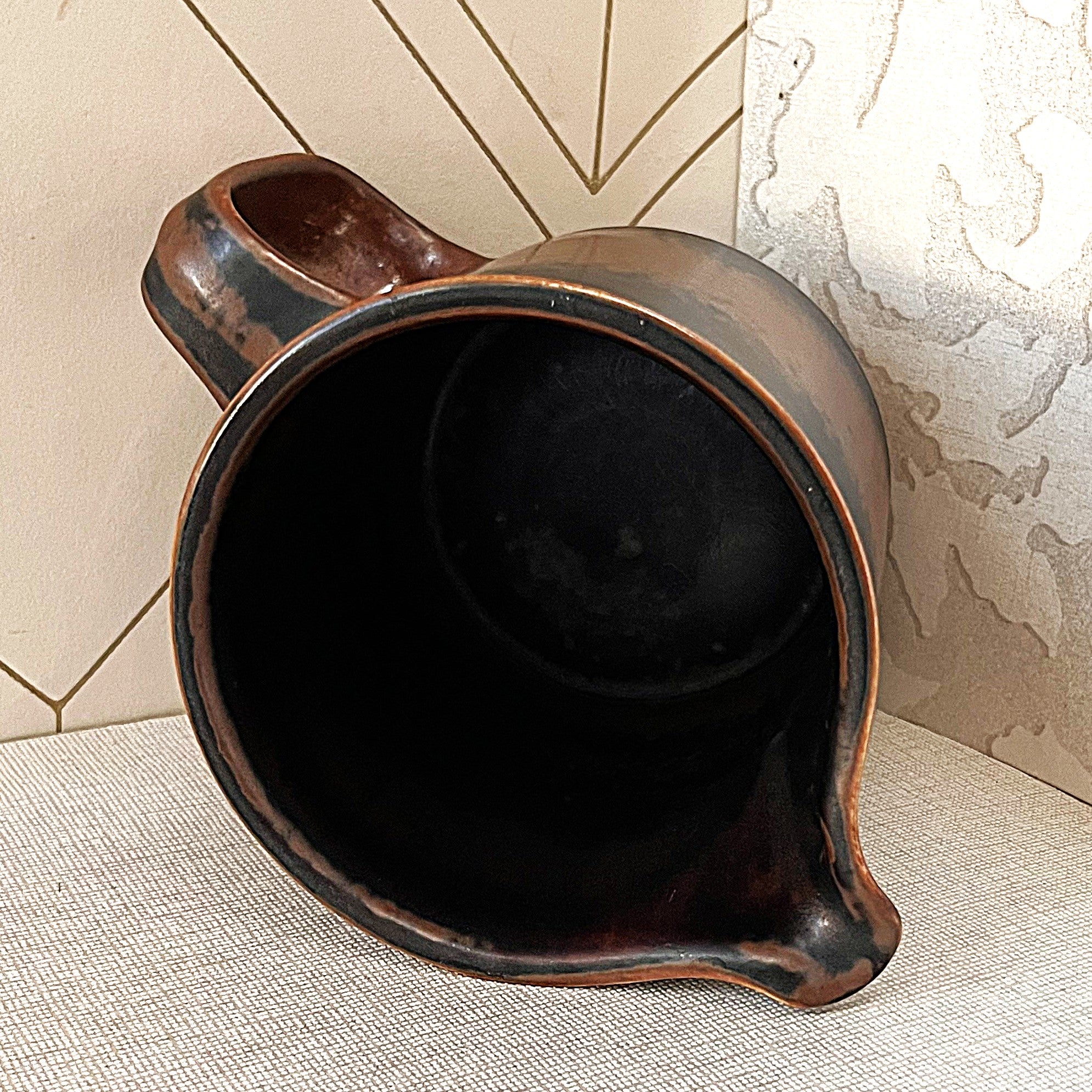 Tableware: Arabia Finland Ruska Stoneware Pitcher
