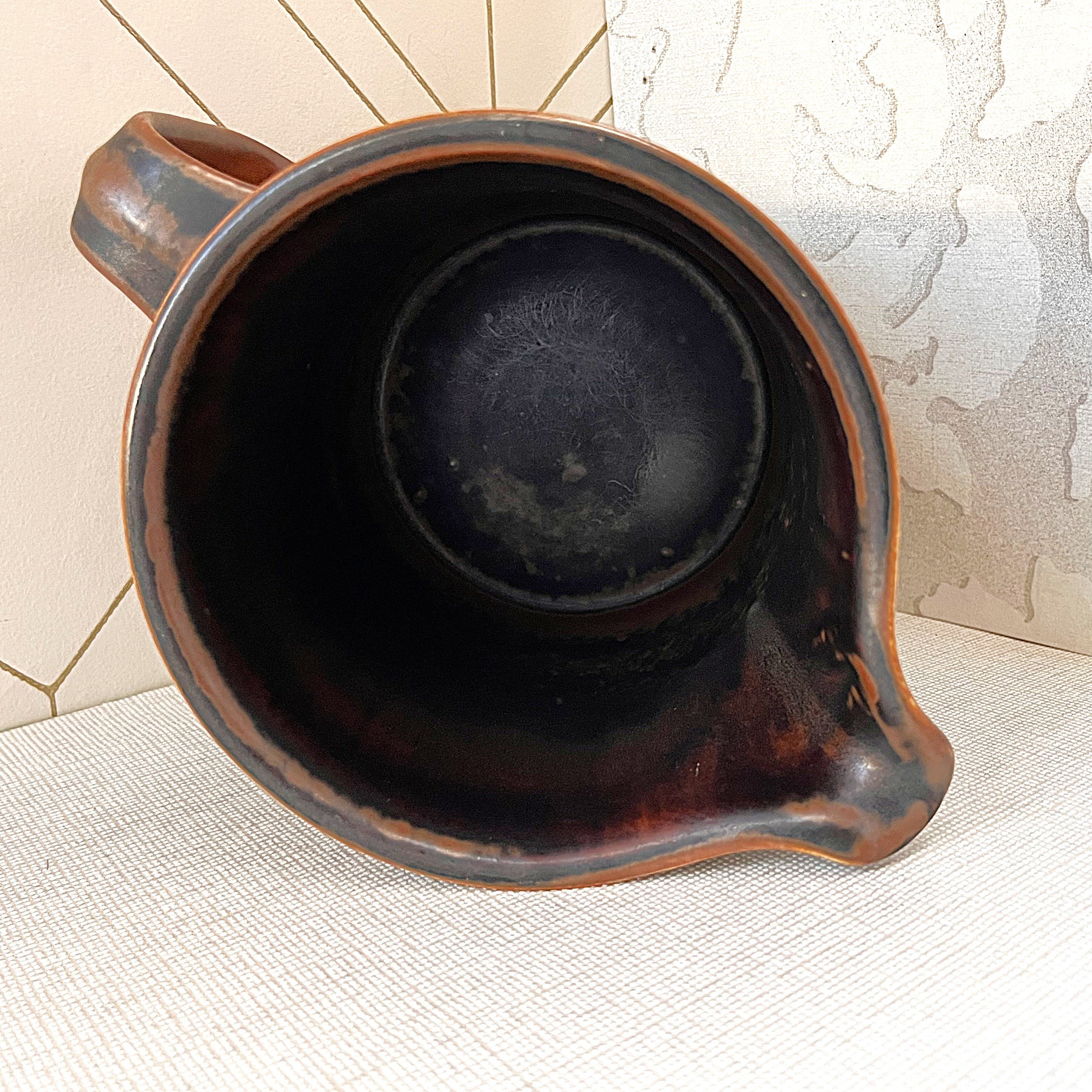 Tableware: Arabia Finland Ruska Stoneware Pitcher