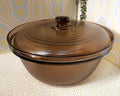 Arcopal: Smoked Glass: Lidded Casserole 3.8L