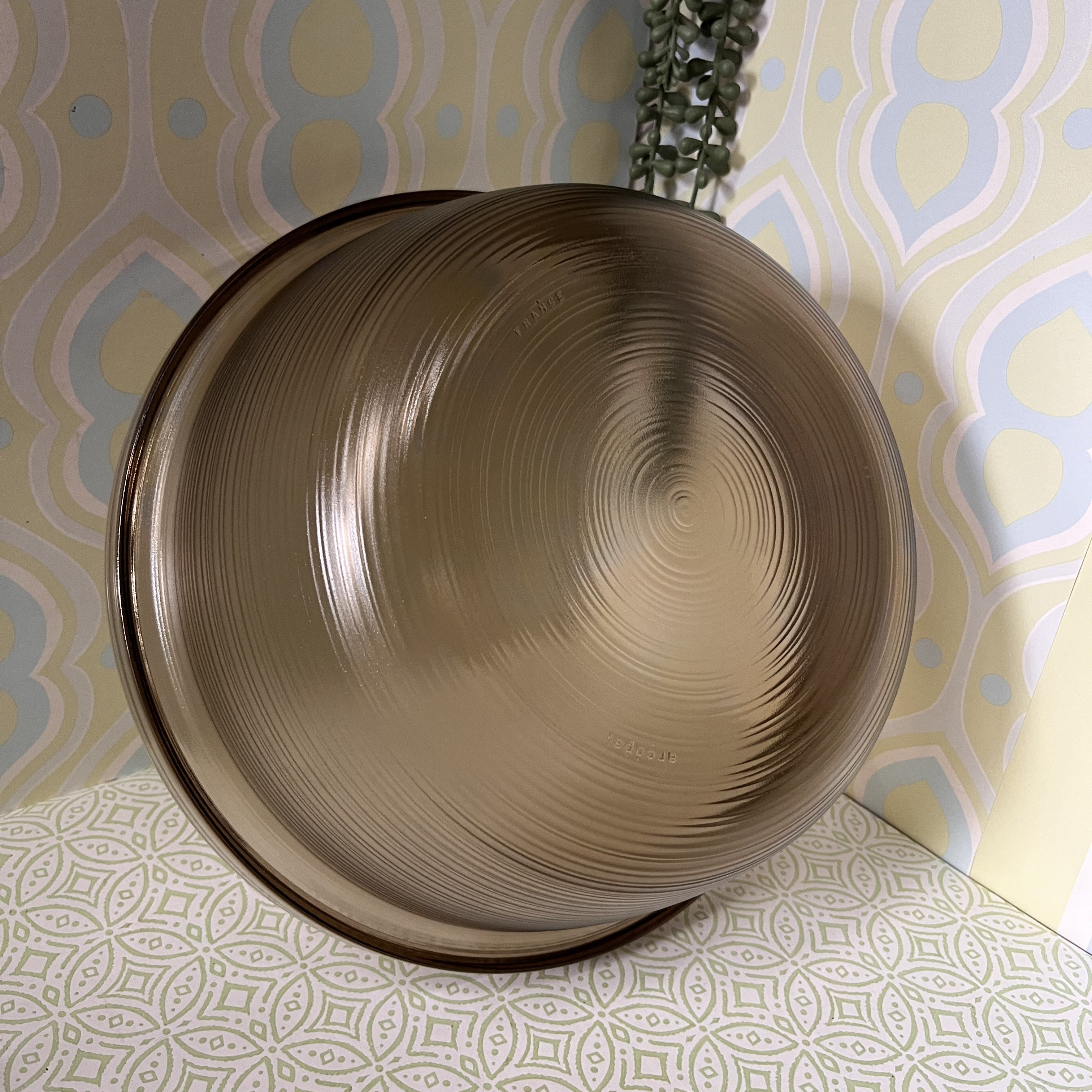 Arcopal: Smoked Glass: Lidded Casserole 3.8L