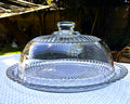 Arcoroc: Large Cake Dome with Matching Platter