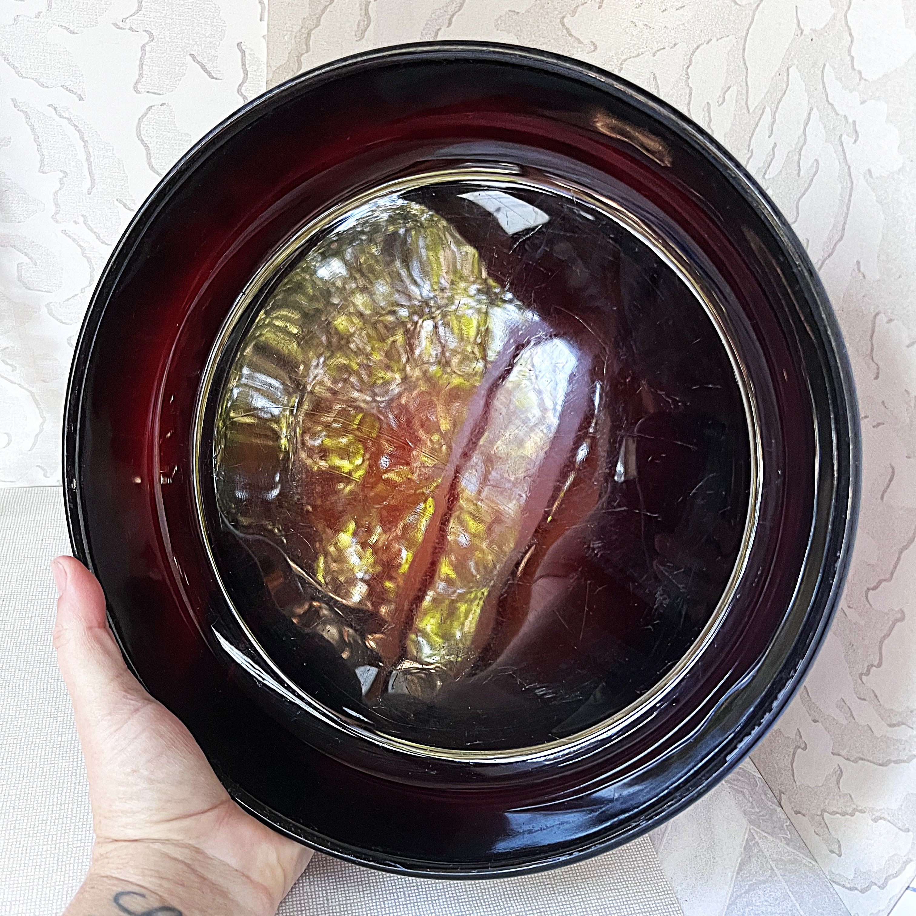 Arcoroc: Sierra Ruby Red Rouge Bowl, Shallow