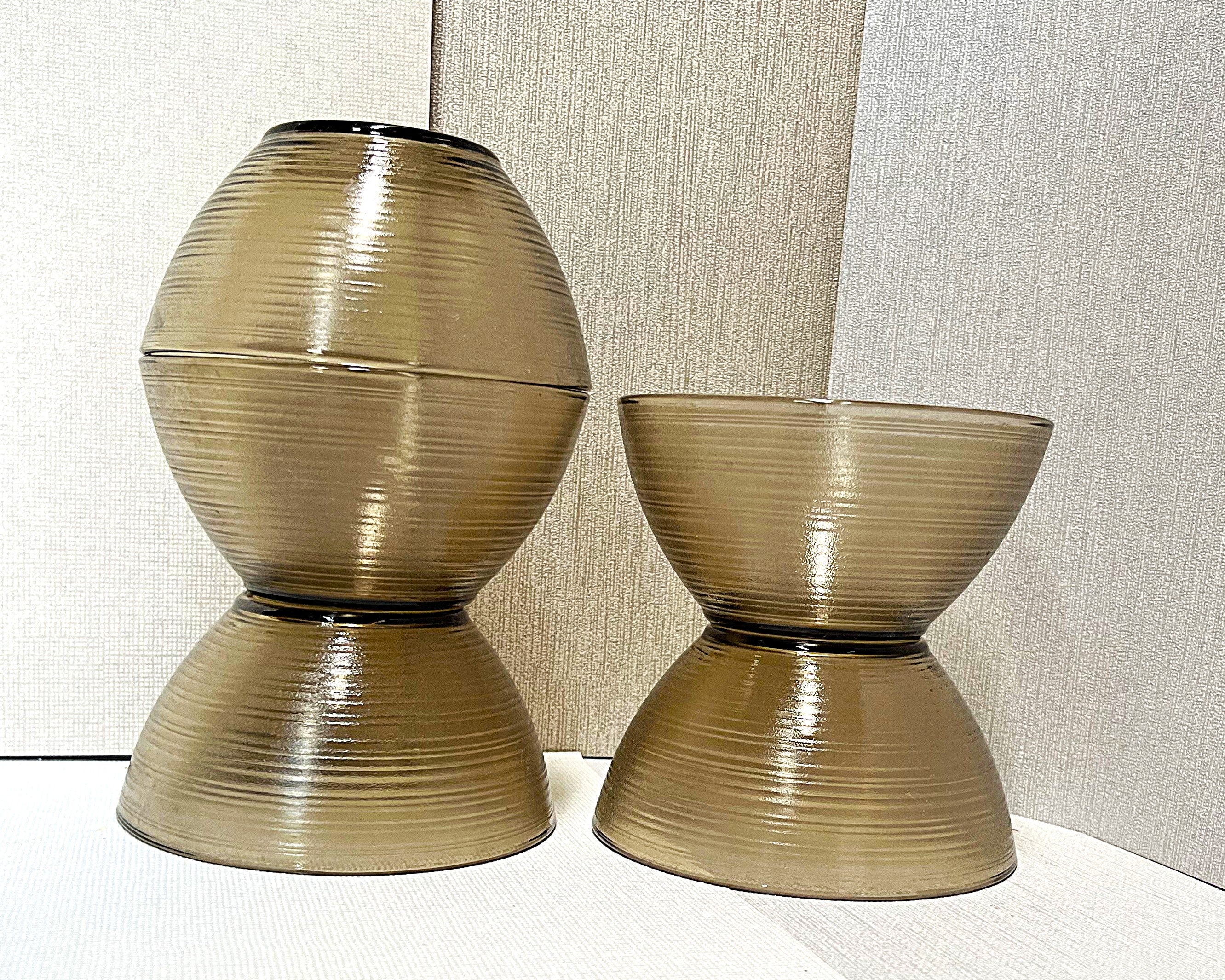 Arcoroc: Smoked Glass Beehive Bowls