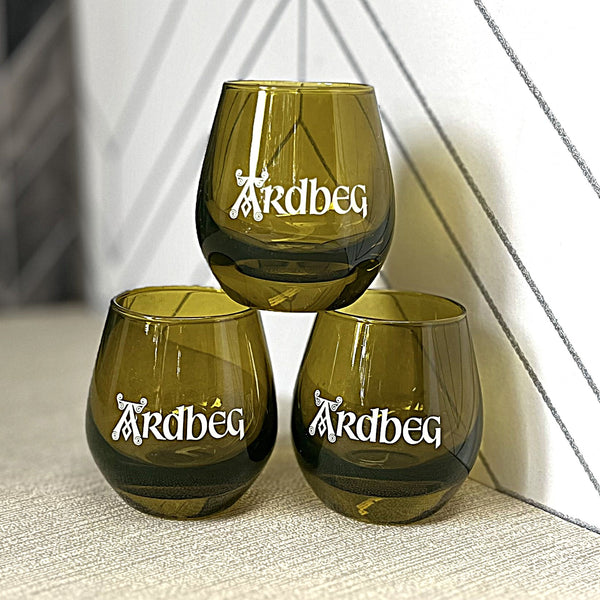 Drinkware: Ardbeg Shortie Whisky Tasting Glasses, Set of 3