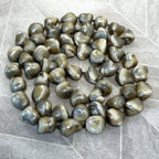 Jewellery: South Pacific Heavy Baroque Mother-of-Pearl Hand-Knotted 80cm Opera Strand