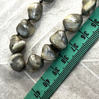 Jewellery: South Pacific Heavy Baroque Mother-of-Pearl Hand-Knotted 80cm Opera Strand
