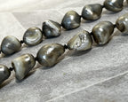Jewellery: South Pacific Heavy Baroque Mother-of-Pearl Hand-Knotted 80cm Opera Strand