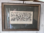 Original Prints: Antique c.1672 Pietro Santi Bartoli Trajan's Column, Plate 52