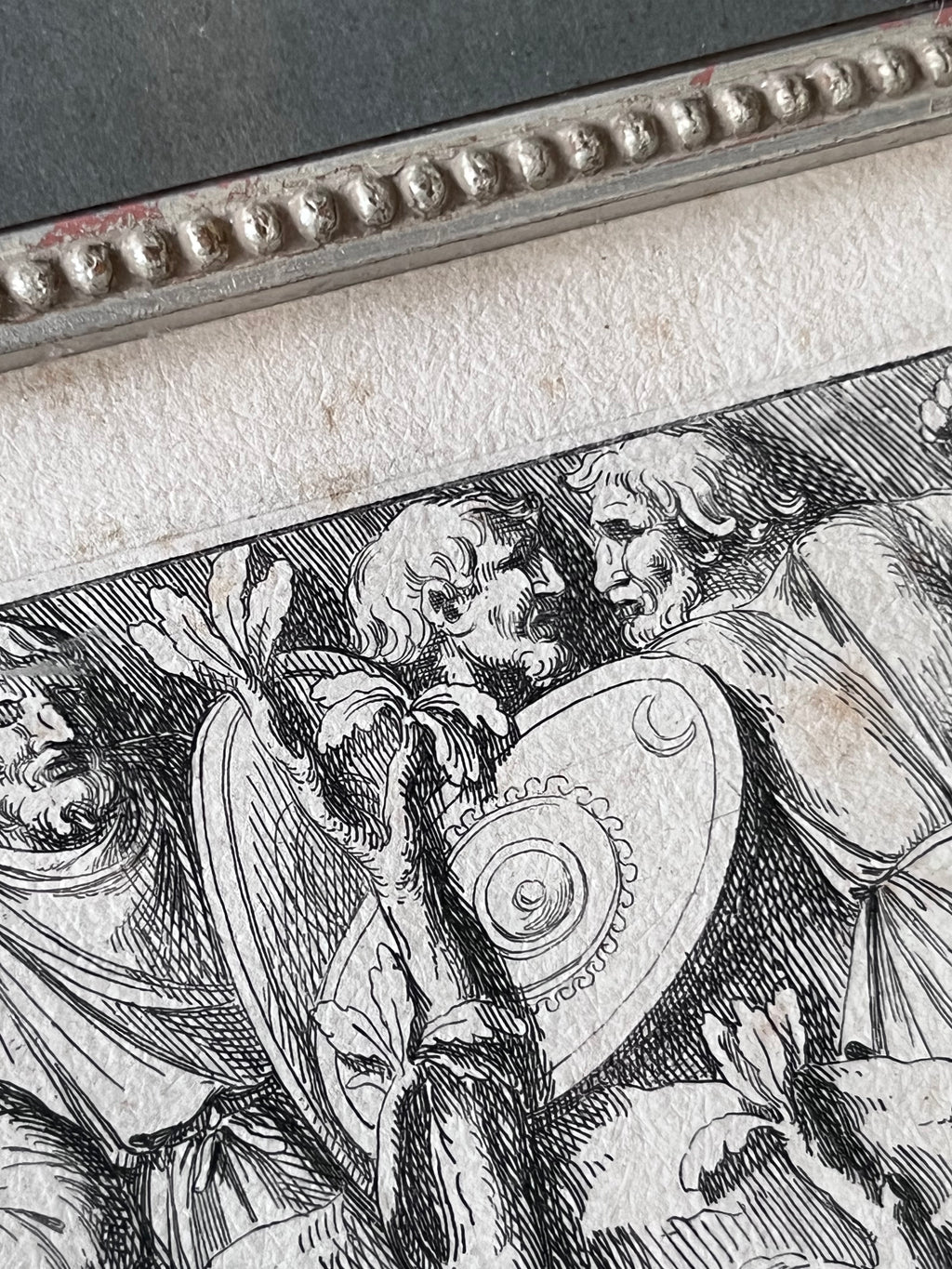 Original Prints: Antique c.1672 Pietro Santi Bartoli Trajan's Column, Plate 52