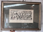 Original Prints: Antique c.1672 Pietro Santi Bartoli Trajan's Column, Plate 52