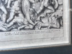 Original Prints: Antique c.1672 Pietro Santi Bartoli Trajan's Column, Plate 52