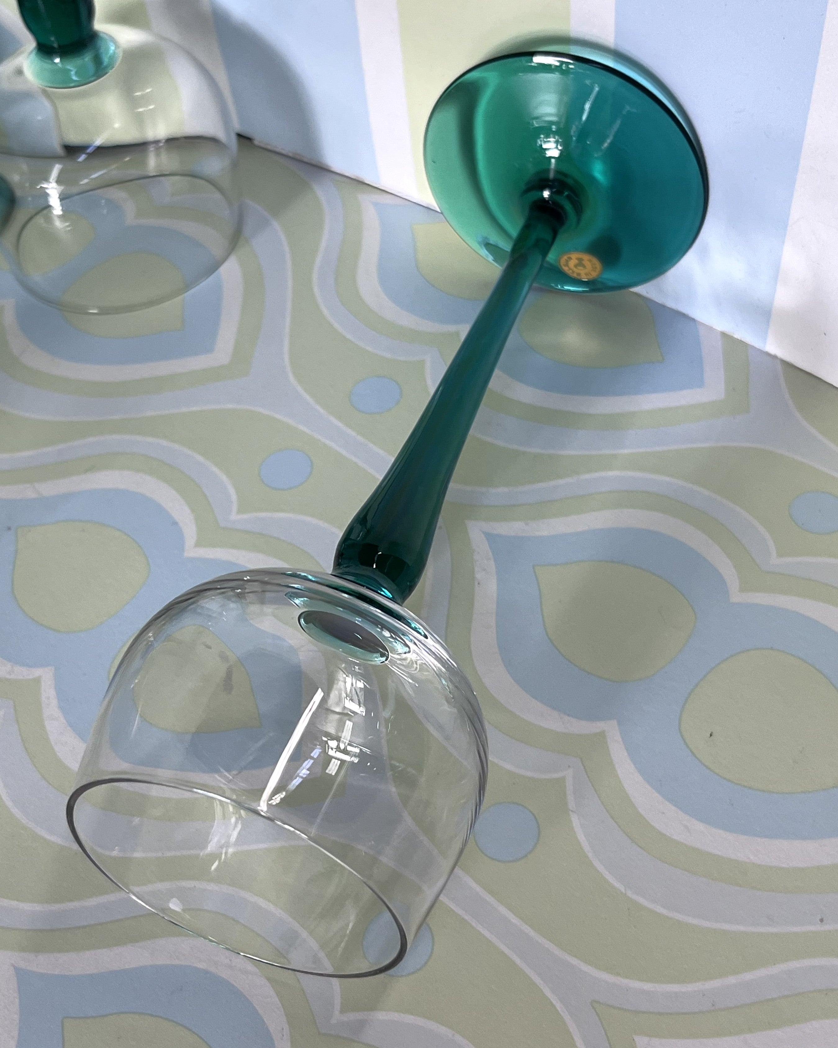 Stemware: Wine Glasses, Verreries Doyen Hock, Crystal, 17