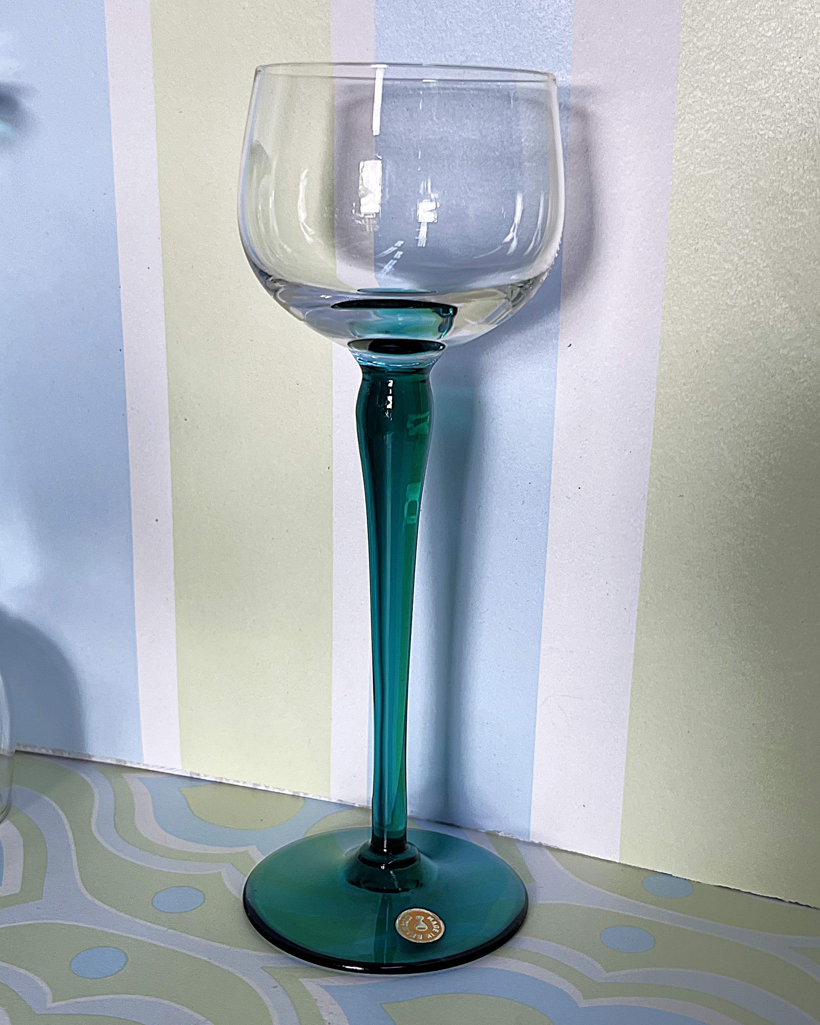 Stemware: Wine Glasses, Verreries Doyen Hock, Crystal, 17