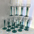 Stemware: Wine Glasses, Verreries Doyen Hock, Crystal, 17