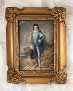 Bookshelf Art: Thomas Gainsborough "The Blue Boy" Miniature Framed Print