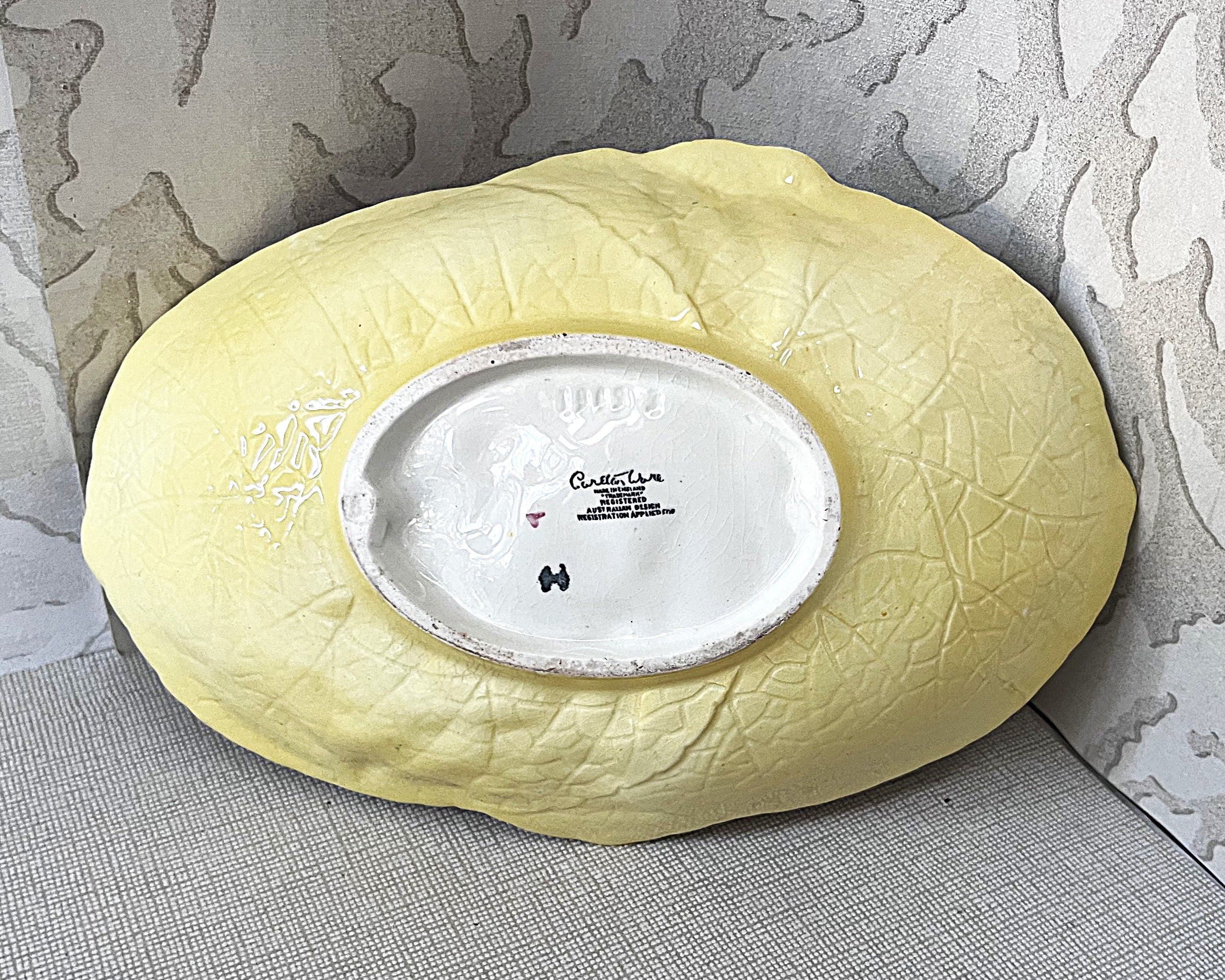 CarltonWare: Foxglove Serving Dish