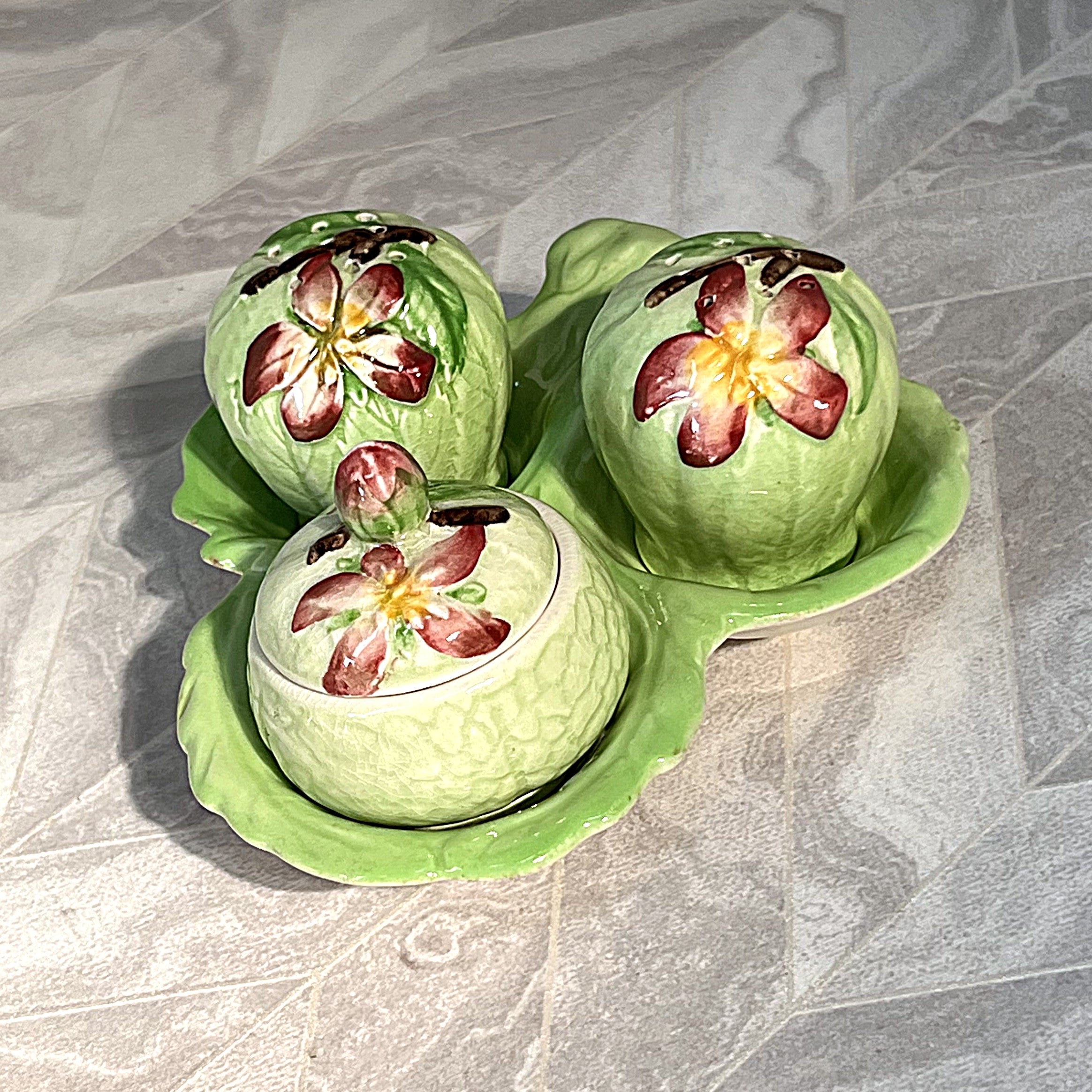 CarltonWare: Apple Blossom Cruet Set