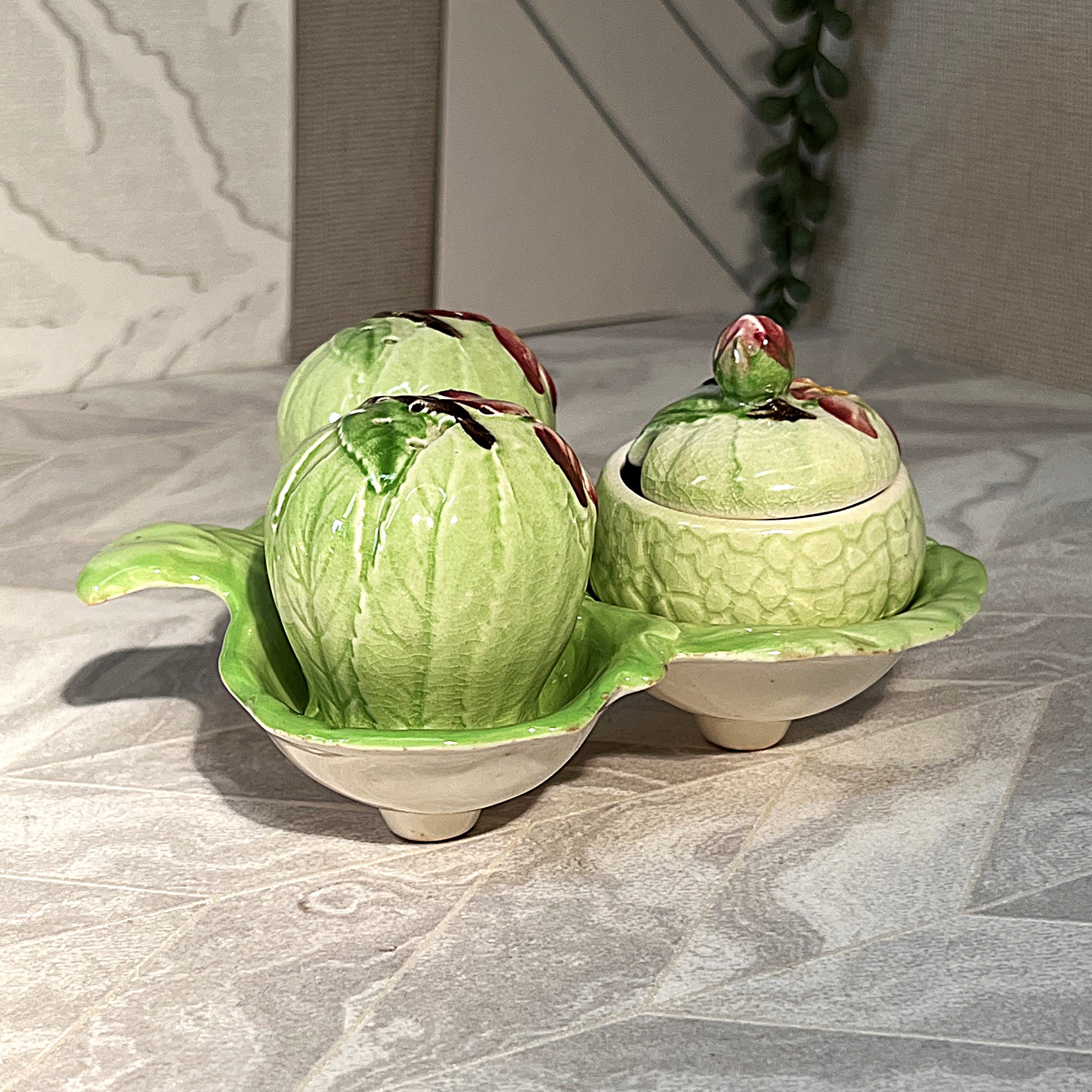CarltonWare: Apple Blossom Cruet Set