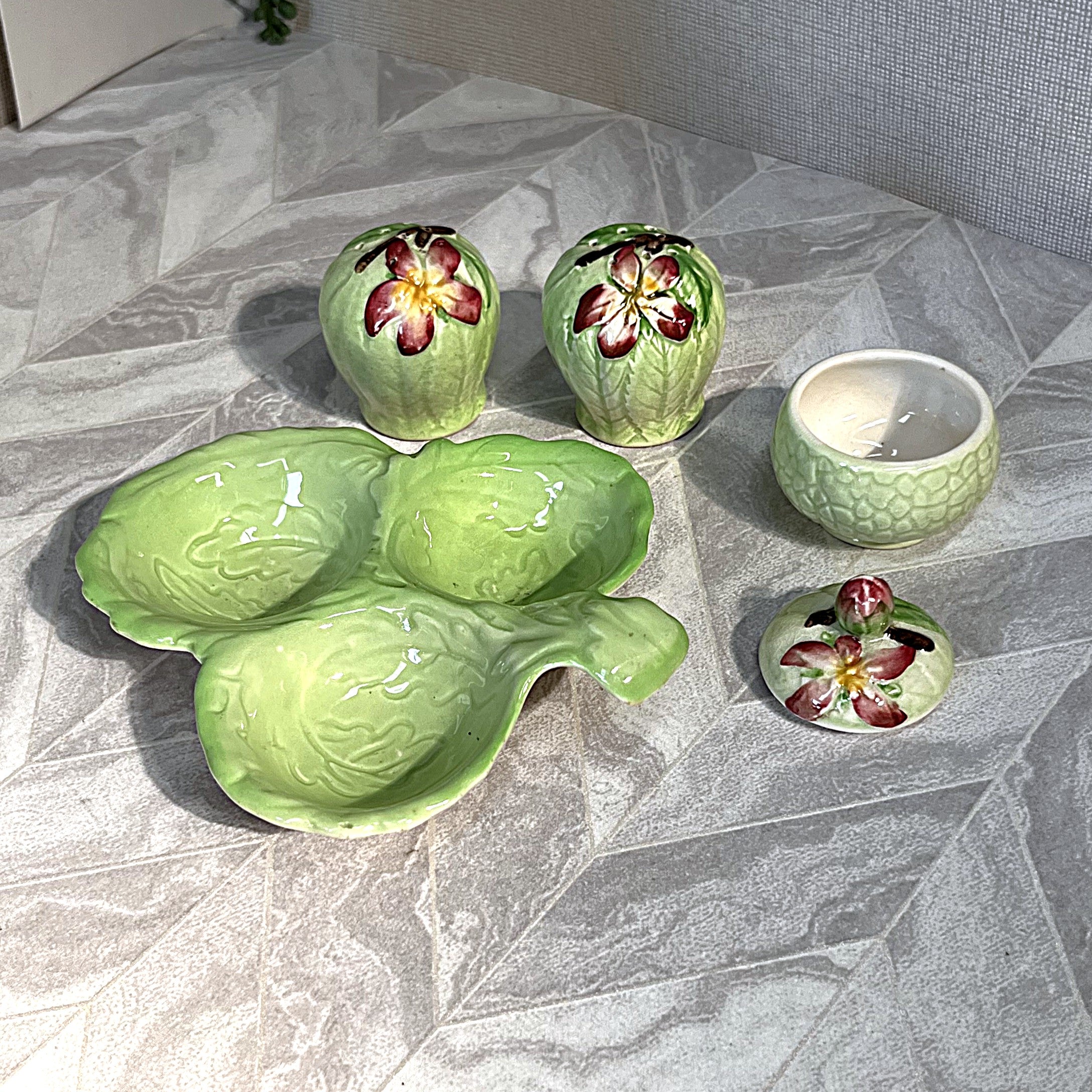CarltonWare: Apple Blossom Cruet Set