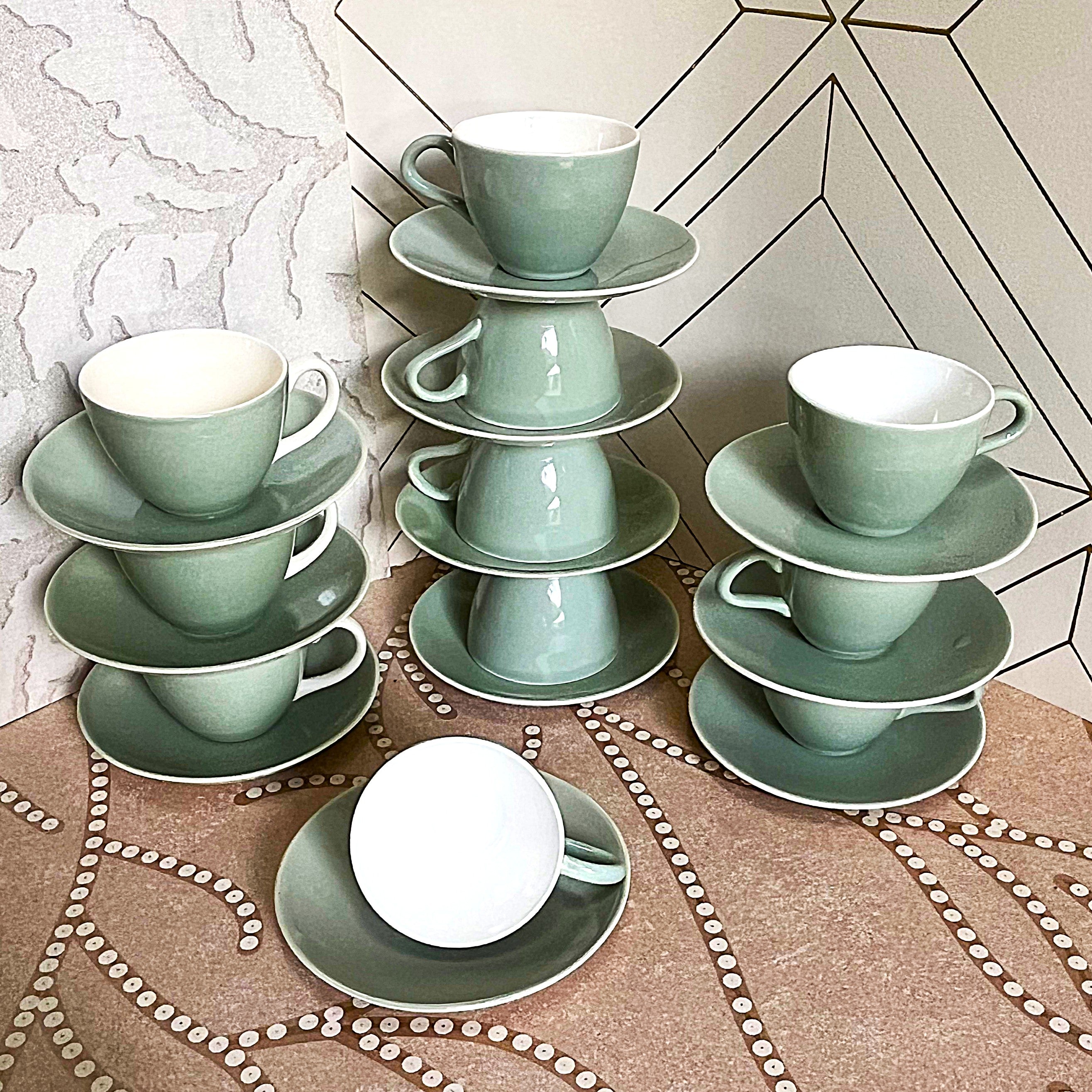 Coffee Tea Service: Poole Pottery Cameo Service, 26
