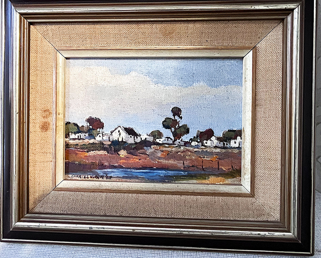Oil Paintings: Charles van der Merwe South African Landscape, 1987