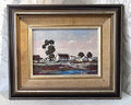 Wall Art: Impressionist South African Landscape Oil Painting by Charles van der Merwe, 1984