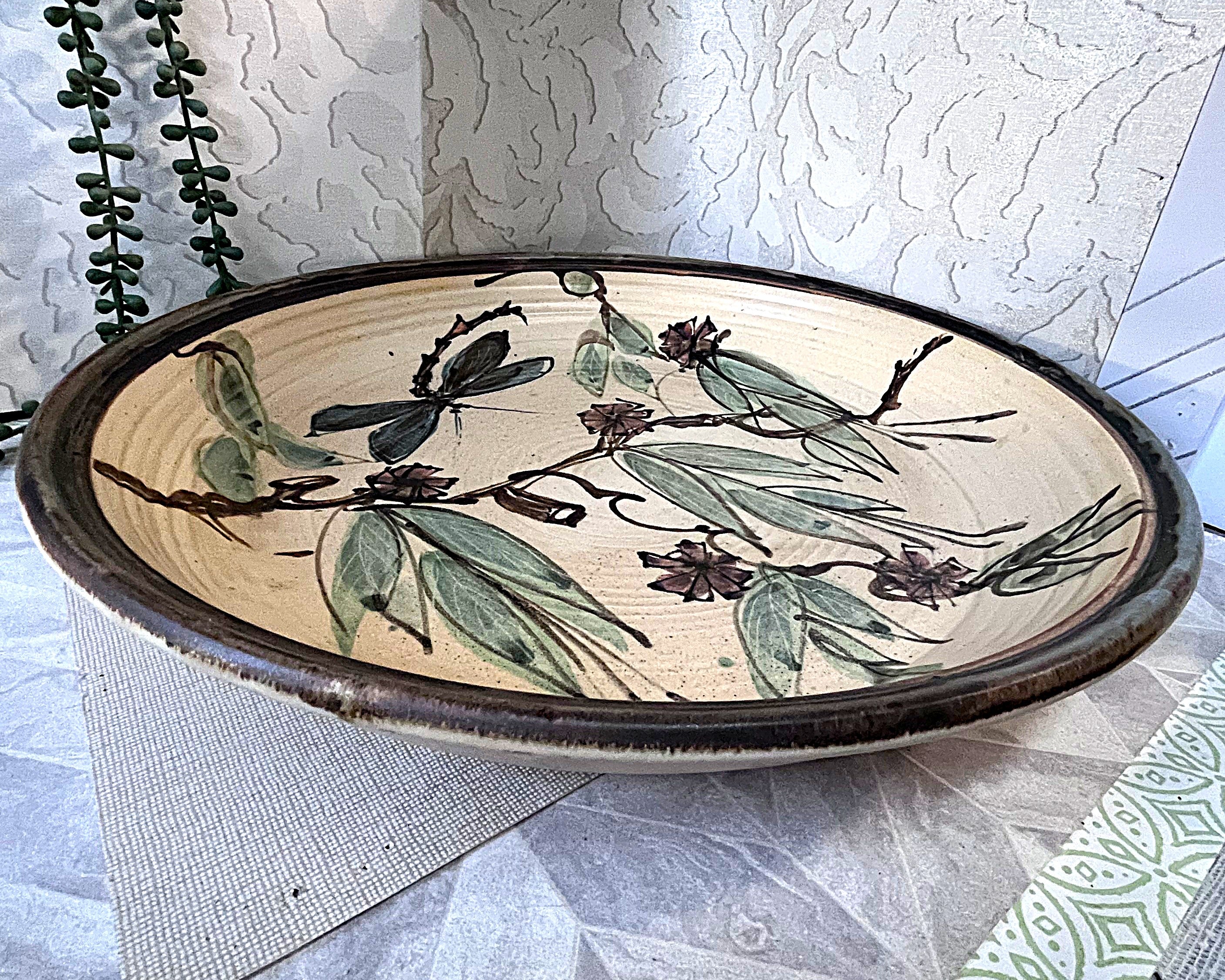 Master Potter: Chris Patton - Exhibition Scale Studio Pottery Charger