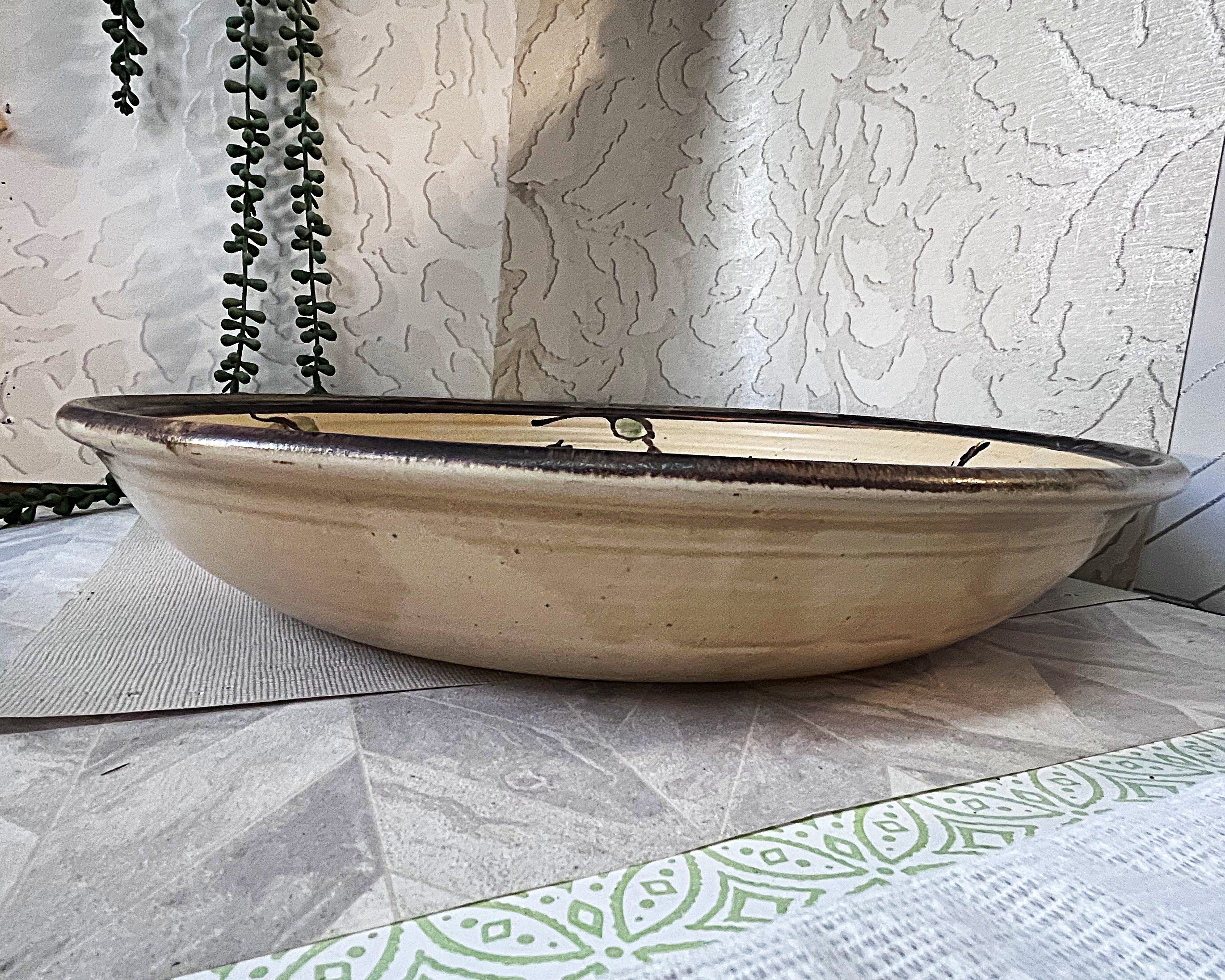 Master Potter: Chris Patton - Exhibition Scale Studio Pottery Charger