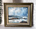 Wall Art: Seascape Oil Painting by Celebrated Artist Claude Tournois (1926–2011)