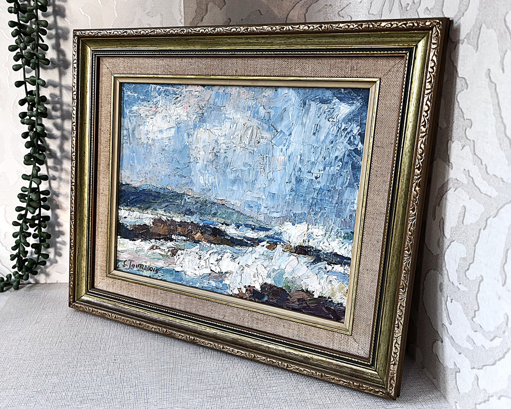 Oil Paintings: Seascape by Claude Tournois (1926–2011)