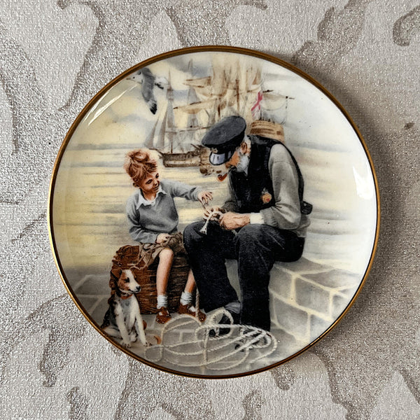 Trinkets: Coalport Bone China Miniature Plate