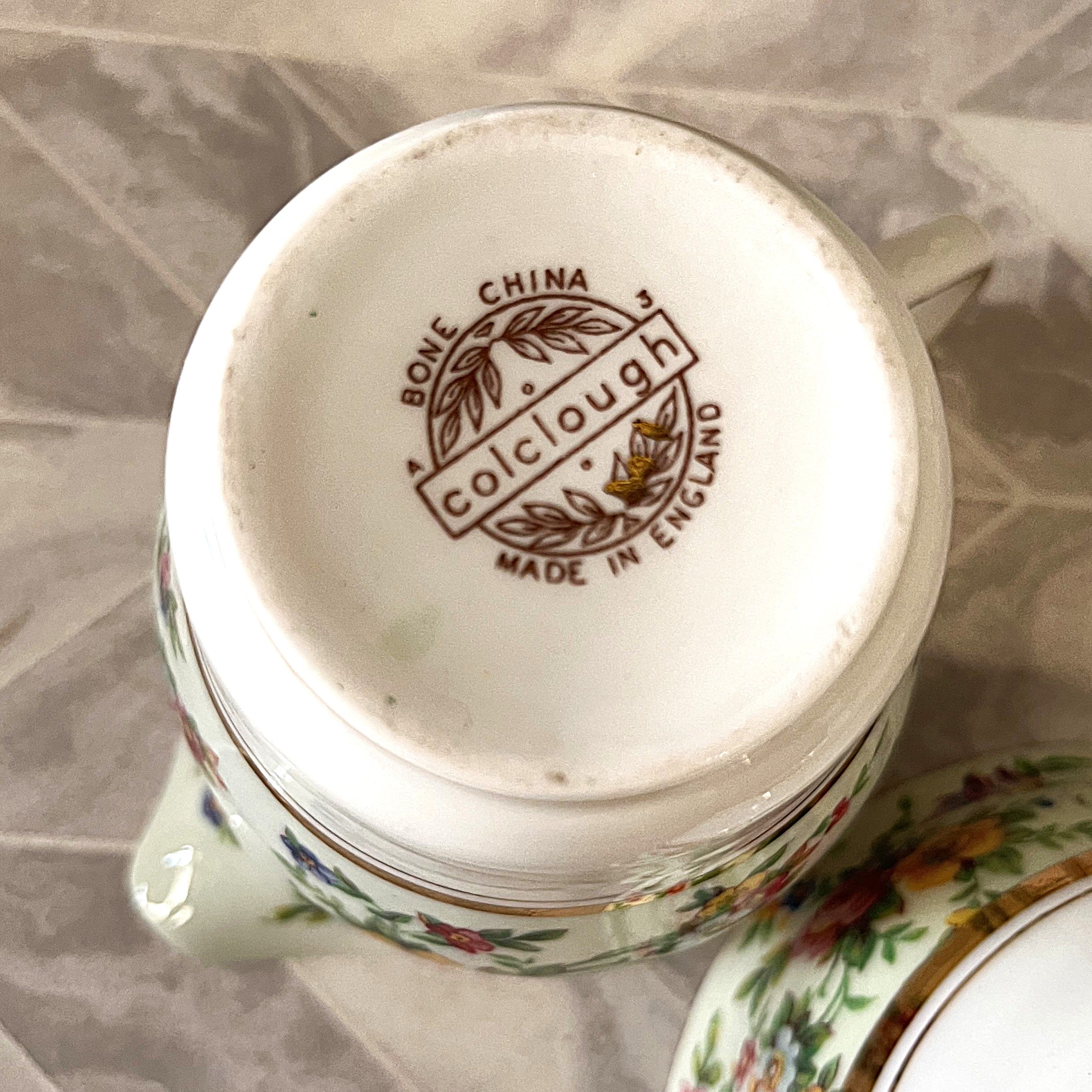 Coffee Tea Service: Colclough English Floral Chintz, 21