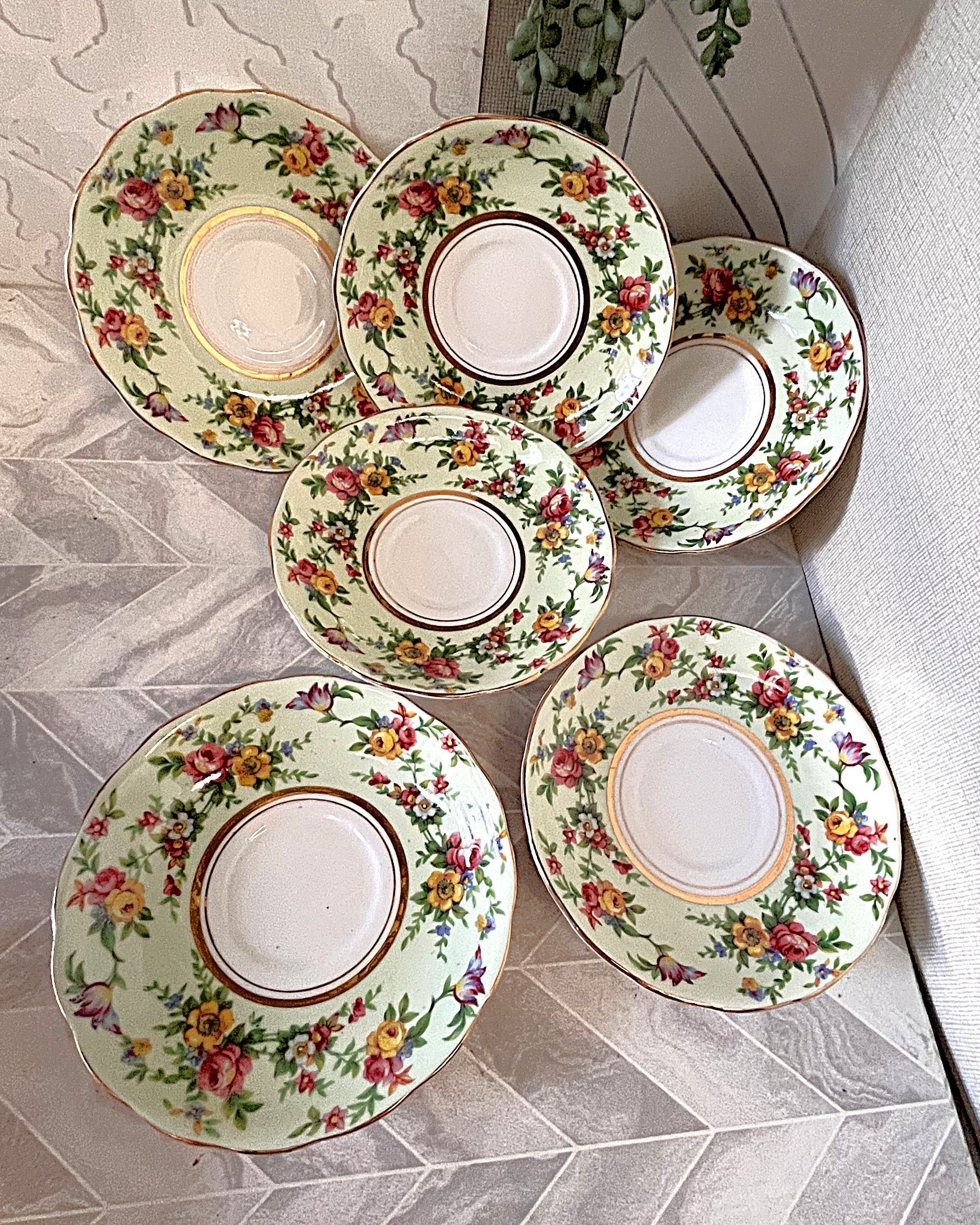 Coffee Tea Service: Colclough English Floral Chintz, 21