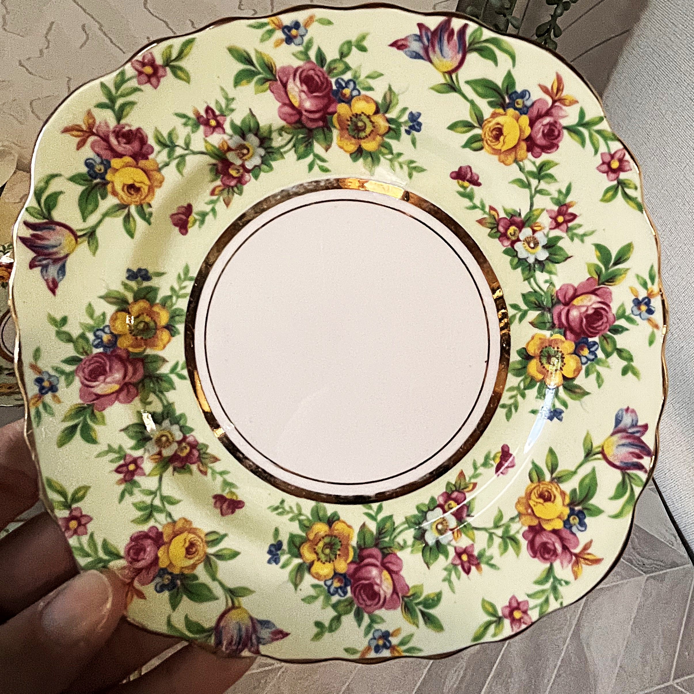 Coffee Tea Service: Colclough English Floral Chintz, 21