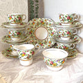 Coffee Tea Service: Colclough English Floral Chintz, 21