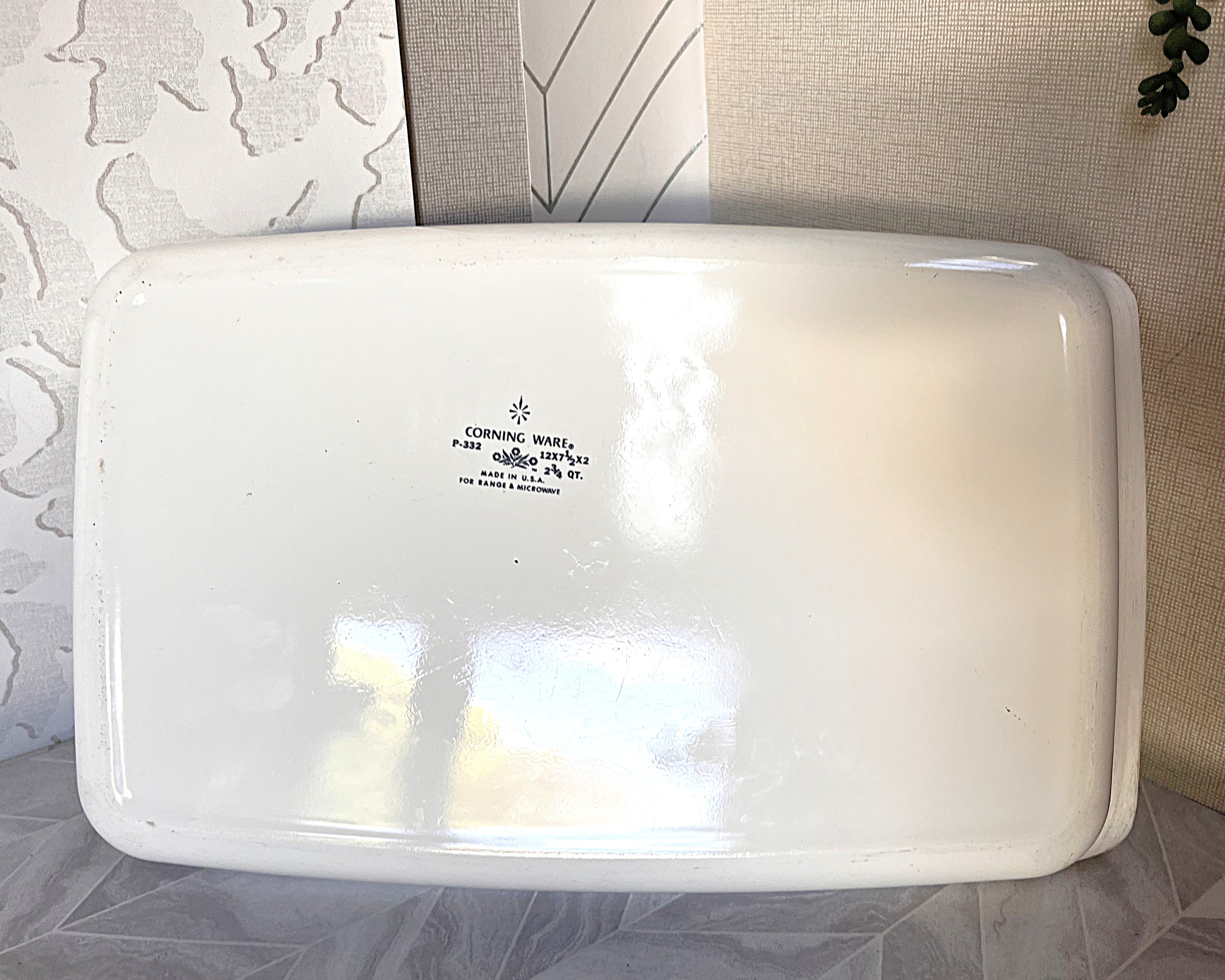 CorningWare: Blue Cornflower: P-332 Open Roaster